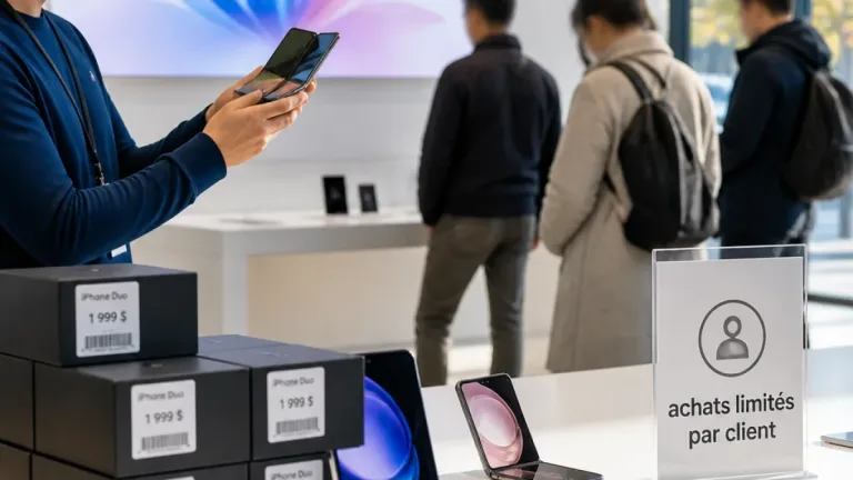 Apple lance l’iPhone Duo, premier pliable commercialisé par le groupe à 1 999 $