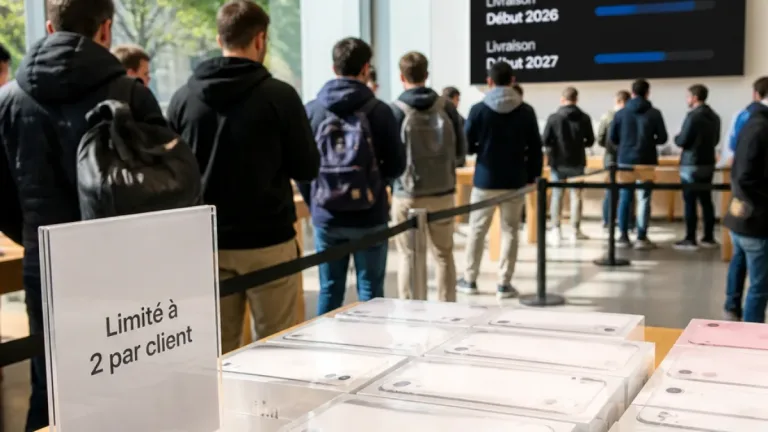 Apple limite les achats de l'iPhone Duo à deux unités par client face à une demande hors norme