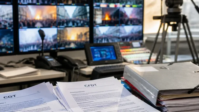 CGT et CFDT attaquent France 2 pour sa couverture des manifestations lycéennes