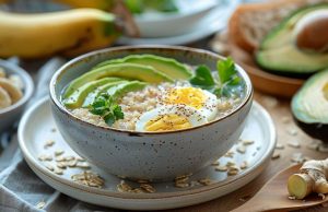 13 aliments pour un petit-déjeuner adapté à la gastrite
