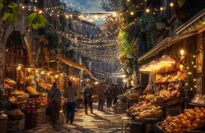 Les marchés nocturnes de Provence : une ambiance unique à ne pas manquer