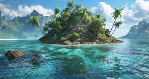 L’île paradisiaque aux plages secrètes : un joyau caché à découvrir
