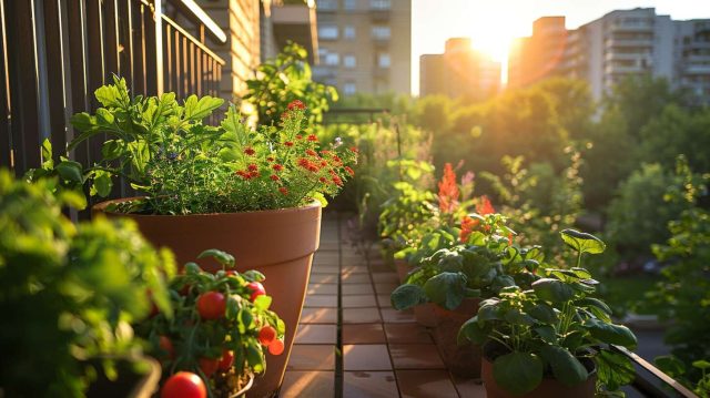 Comment entretenir un jardin potager sur un balcon